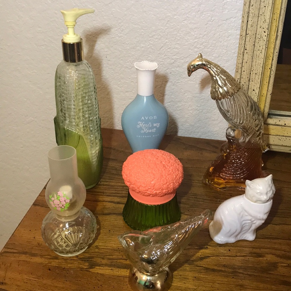 Vintage Avon decanters